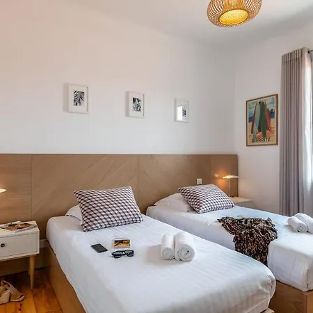 Superbe Appartement Plein De Charme A 5Min De La Plage Biarritz Exterior photo